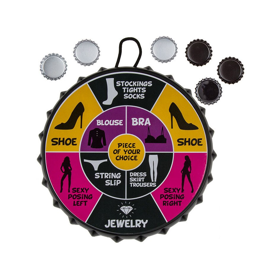 Joc darts, magnetic, cu 6 capace magnetice, striptease