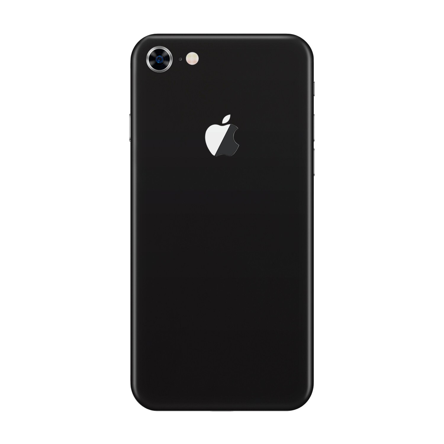 Set doua folii protectie iPhone 8, Wrap Store, Negru Mat eMAG.ro