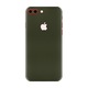Set doua folii protectie iPhone 7 Plus, Wrap Store, Verde Mat