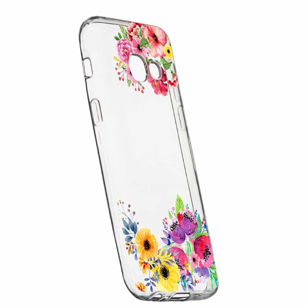 Husa pentru Samsung Galaxy S10, Flowers, 56, Silicon
