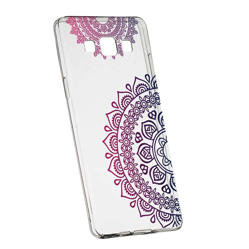Husa Silicon, Transparent, Slim, Non-Figurative Color, Samsung Galaxy J7 2016