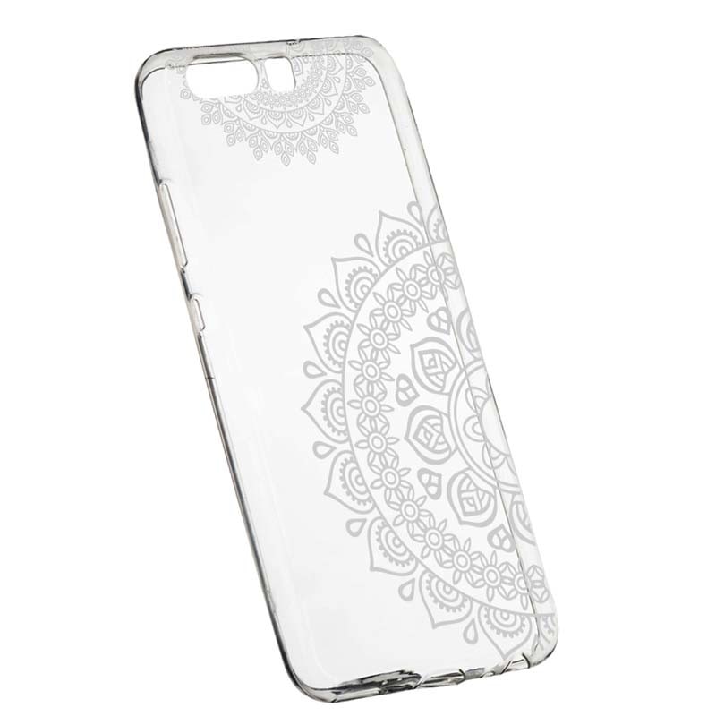 Husa Silicon, Transparent, Slim, Non-Figurative Alb, Huawei Honor 10