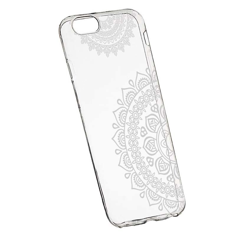 Husa Silicon, Transparent, Slim, Non-Figurative Alb, Xiaomi 6