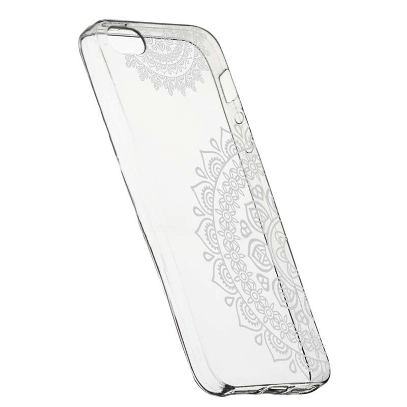 Husa Silicon, Transparent, Slim, Non-Figurative Alb, Xiaomi Mi5S