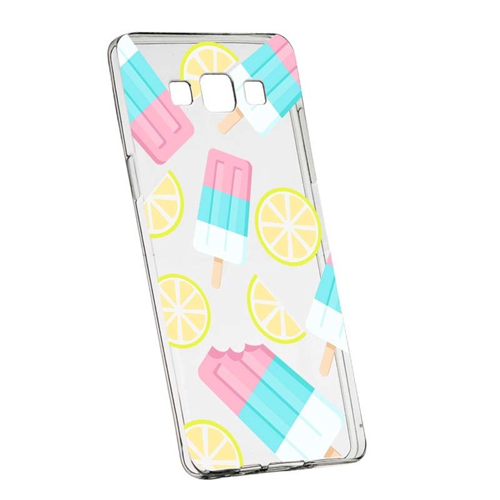 Силиконов калъф, прозрачен, тънък, Ice-Cream, Huawei MATE 10