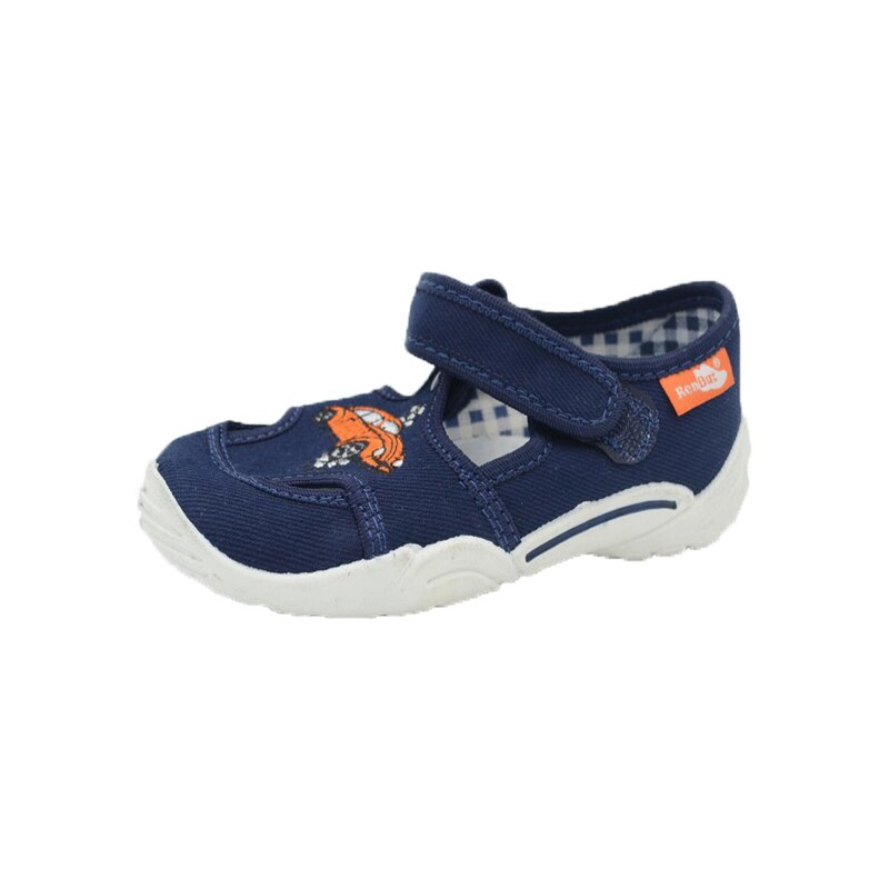 Pantofi din panza pentru baieti Renbut, Bleumarin
