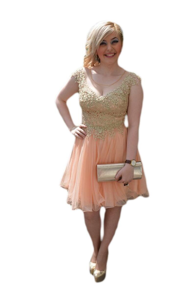 Rochie tinereasca model trendy,tul,D&J Exclusive, Piersica