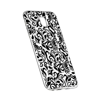 Husa Silicon, Transparent, Slim, Non-Figurative Negru, Motorola MOTO G5 Husa Silicon, Transparent, Slim, Non-Figurative Negru, Motorola MOTO G5