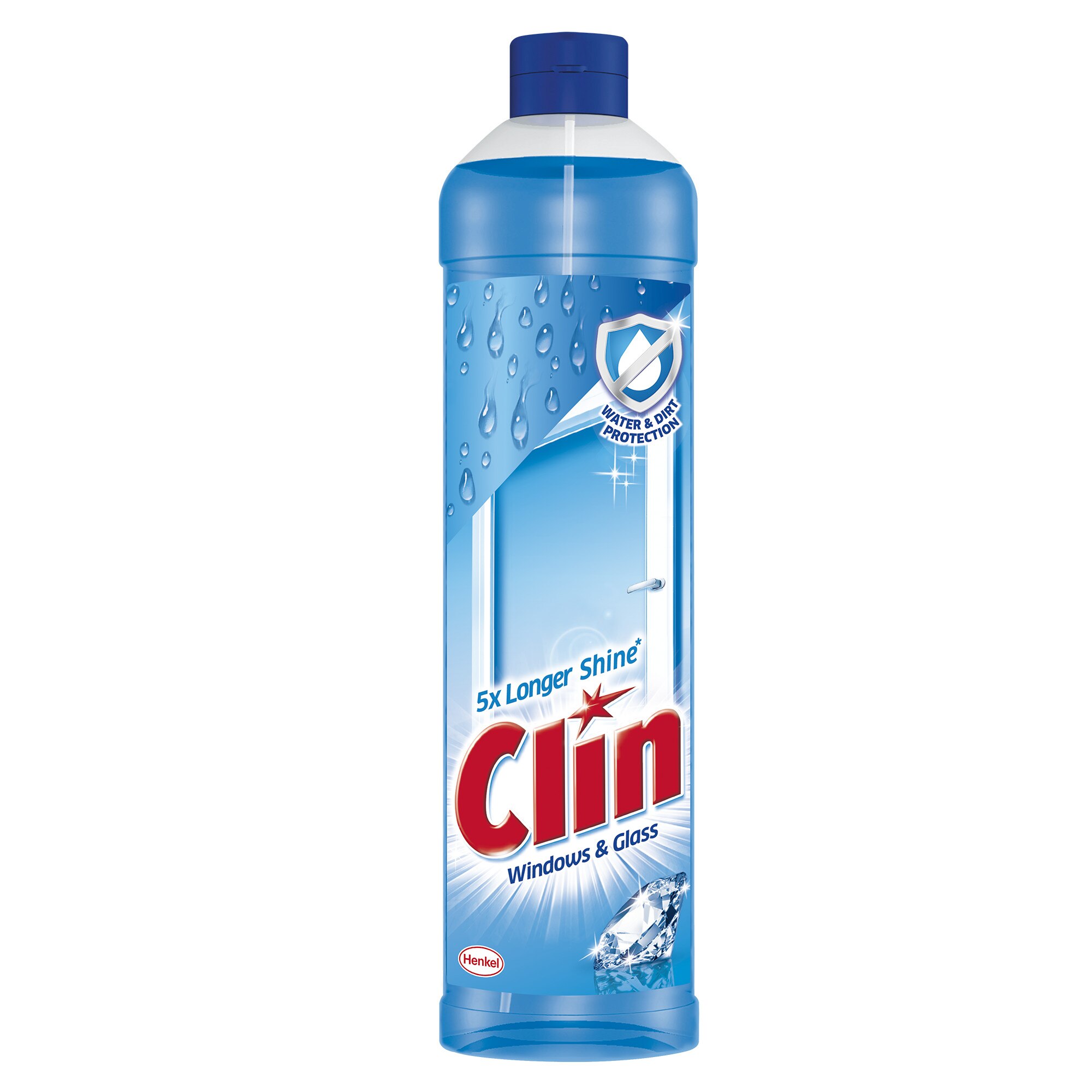 Solutie curatat geamuri rezerva Clin 2in1 Shine&Protection Crystal 500ml