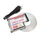 Adaptor ExpressCard 54mm la USB 3.0 (2 porturi) pentru laptop, BC398