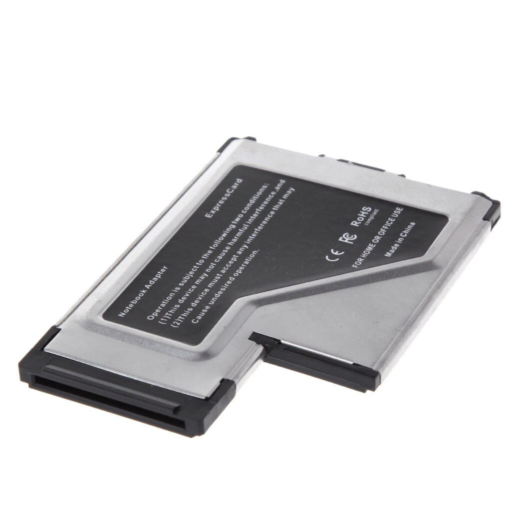 Adaptor ExpressCard 54mm la USB 3.0 (2 porturi) pentru laptop, 5.0