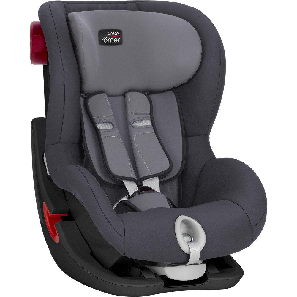 Scaun auto Britax KING II Black Series, recomandat copiilor intre 9 luni - 4 ani, Storm Grey