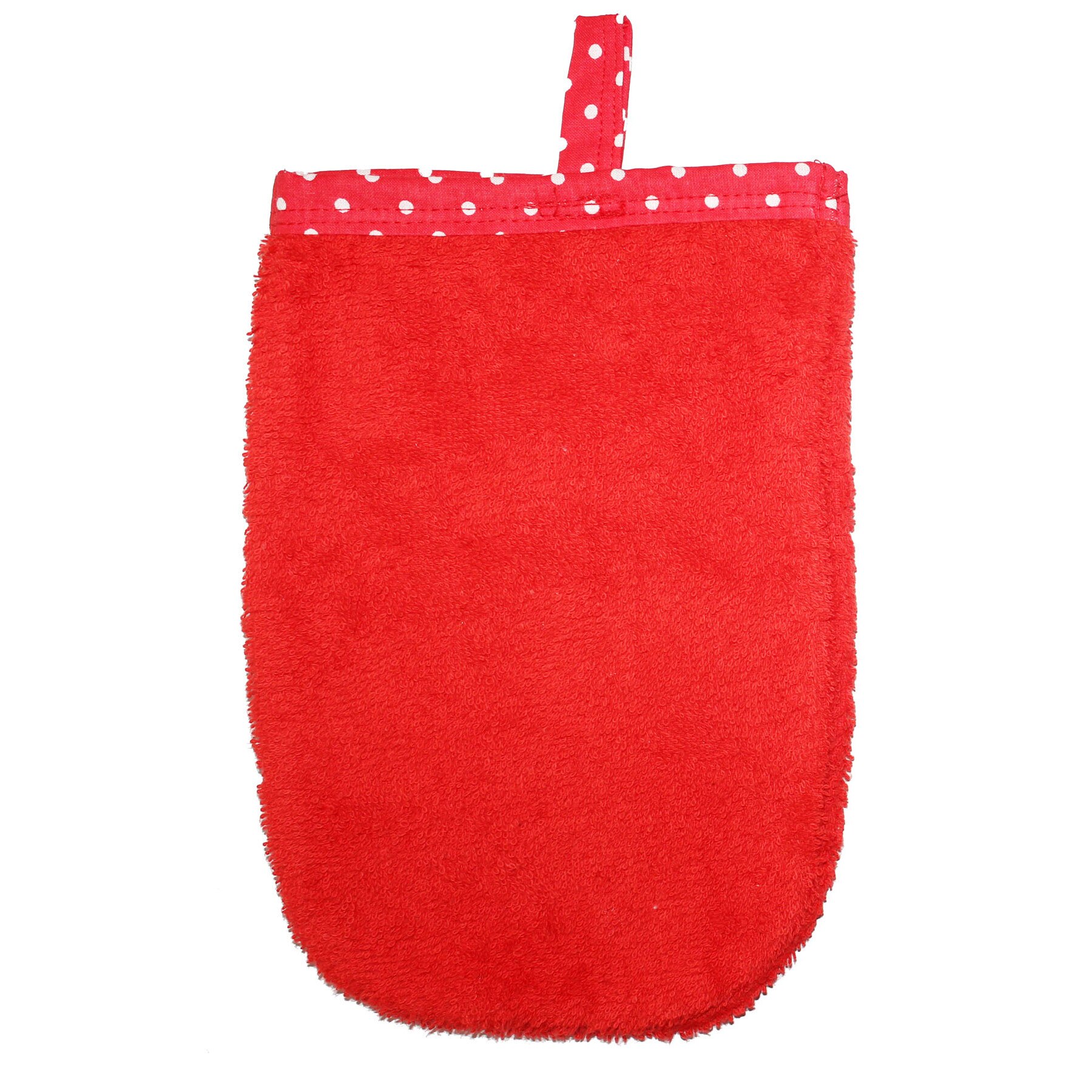 Manusa baie, bumbac, rosie