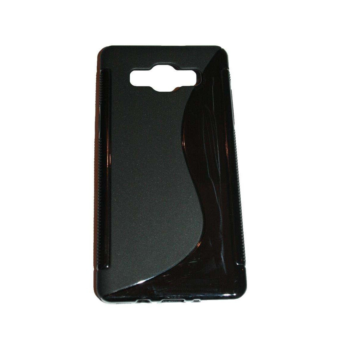 Husa Samsung Galaxy A5 A500F din Silicon model S Line negru