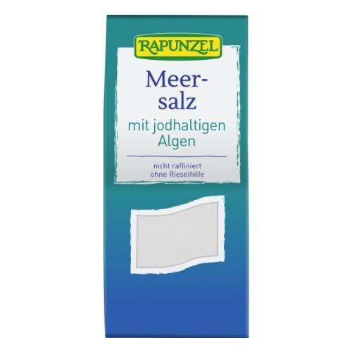 Sare de Mare Bio Iodata cu Alge Rapunzel 500gr