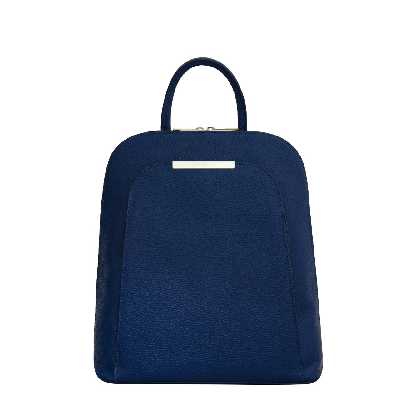 Rucsac de dama din piele naturala, Amalia, albastru