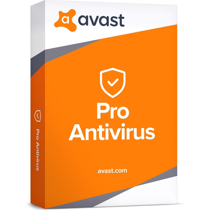 Антивирусна програма Avast Pro Antivirus 1 година, електронен лиценз за 1 устройство