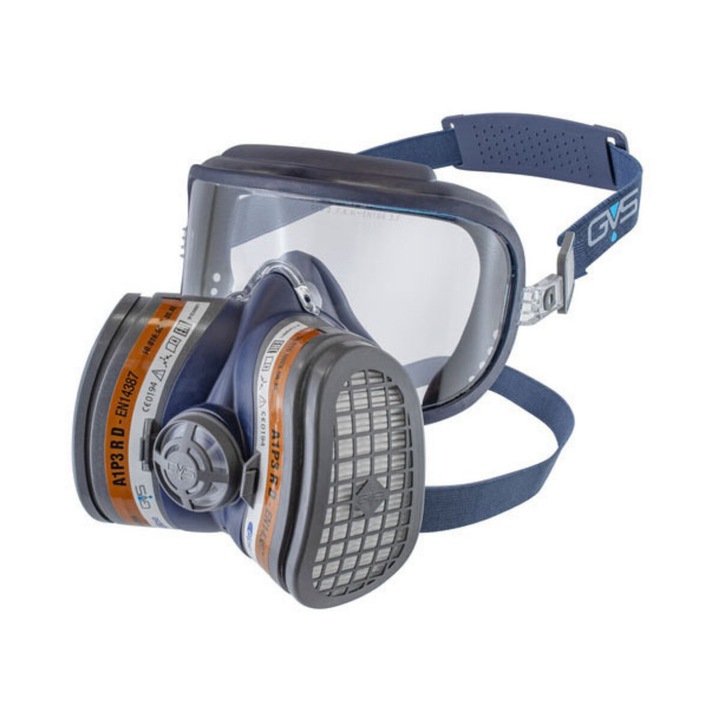 Semimasca Elipse Integra cu 2 filtre A1P3, marimea M/L