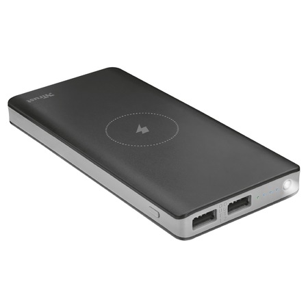 Acumulator extern Trust Primo Wireless Charging, 8000 mAh, Black