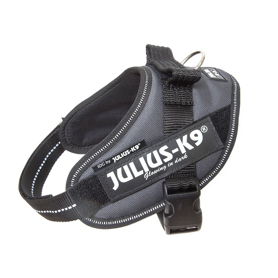 Ham IDC Power pentru caini Julius K9, Talie Mica, 7-15 kg, Gri