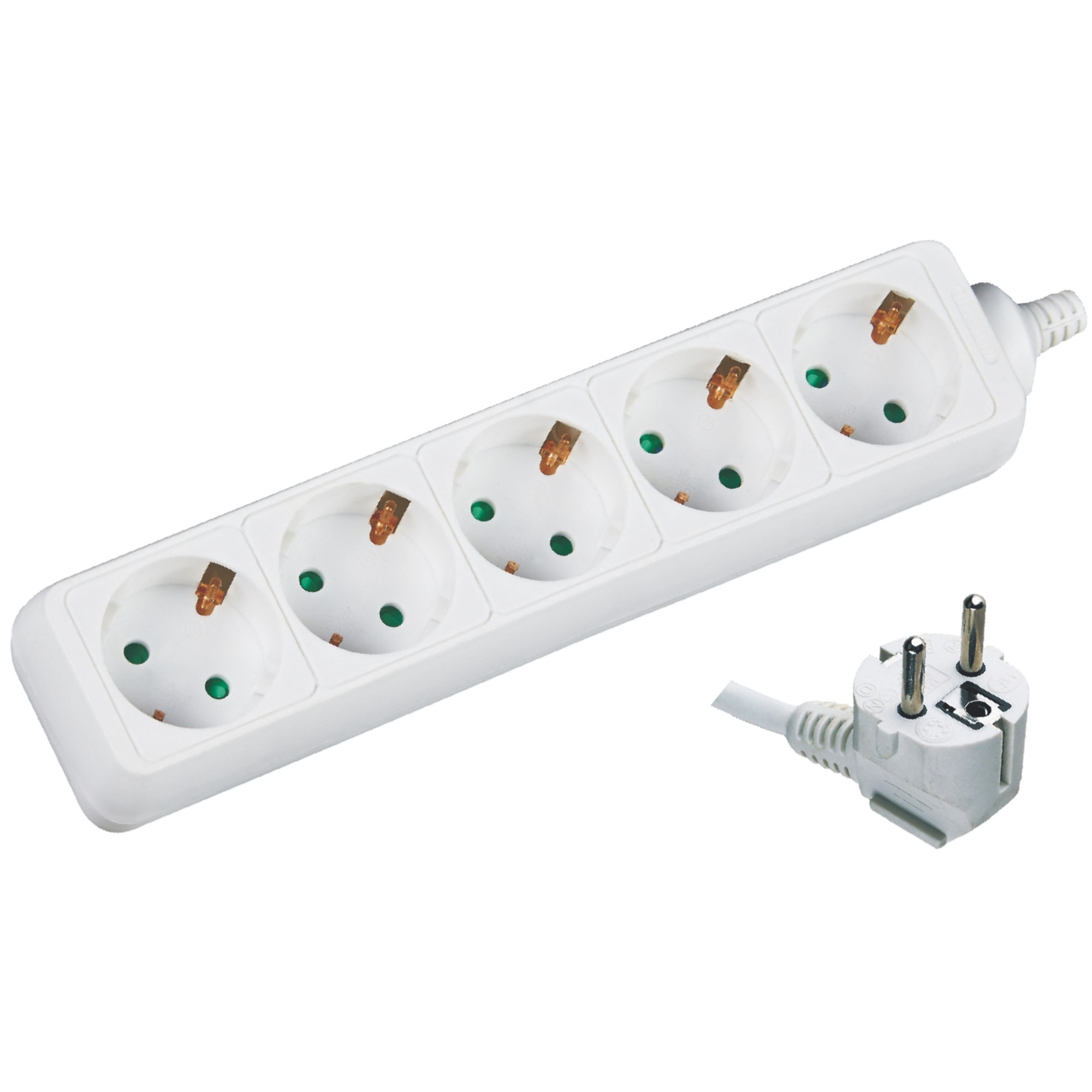 Prelungitor 5cai 3M, 3xG1.5mmp, Well, 3500 W