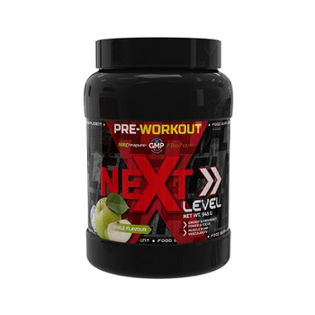 Next Level Pre-workout Green Apple 60 serviri Next Level Pre-workout Green Apple 60 serviri