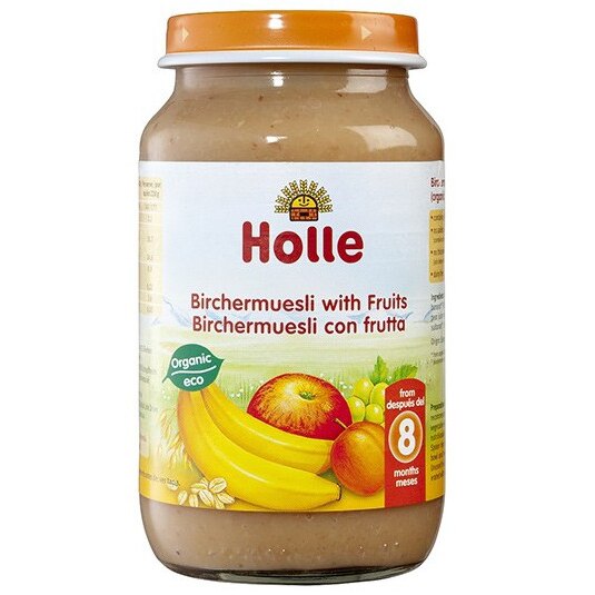 Musli cu fructe Holle Bio, 220 g