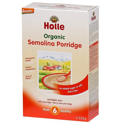 Piure Holle Bio, Gris organic , 250 g