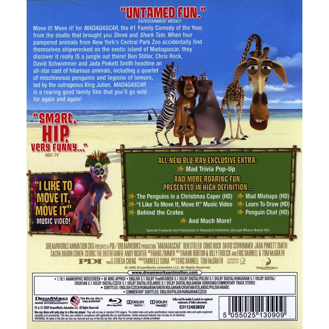 Мадагаскар (Blu-Ray) - eMAG.bg
