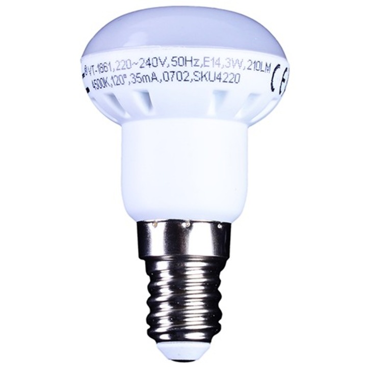 LED крушка - 3W E14 R39 4500K
