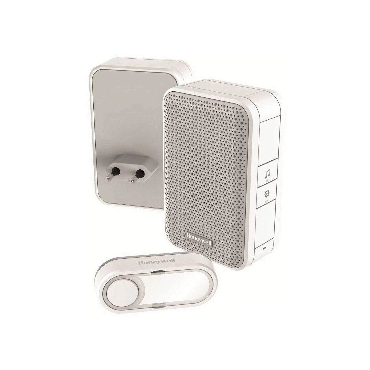 Sonerie fara fir Honeywell, cu baterii si alimentare 230 V, distanta 150 m