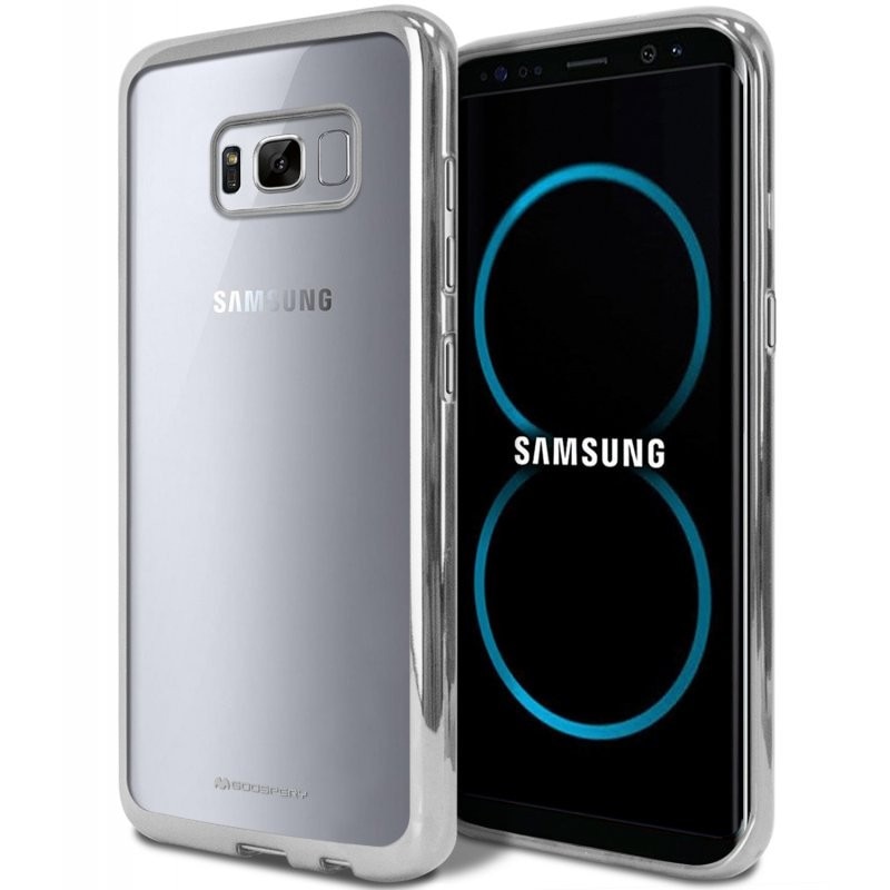 Husa de protectie Mercury Ring2, pentru Samsung Galaxy S8+, TPU, Argintiu
