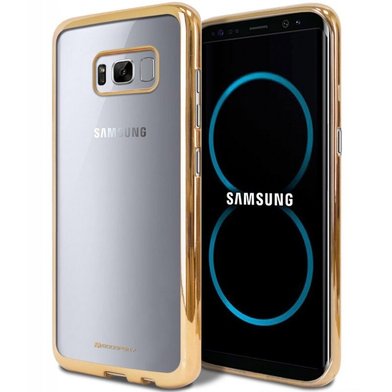 Husa de protectie pentru Samsung Galaxy S8 Plus, Mercury RING2, Poliuretan, Auriu