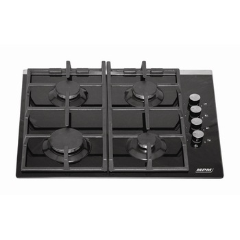 Plita pe gaz, cu 4 arzatoare, neagra ,protectia anti-inundatie, putere arzator 7,06 kW,230 V ~ 50 Hz,MPM-60-GM-01 Plita pe gaz, cu 4 arzatoare, neagra ,protectia anti-inundatie, putere arzator 7,06 kW,230 V ~ 50 Hz,MPM-60-GM-01
