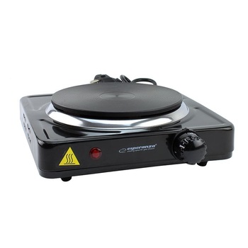 Plita electrica, 1500W, 5 trepte de temperatura, Esperanza Pinatubo Plita electrica, 1500W, 5 trepte de temperatura, Esperanza Pinatubo