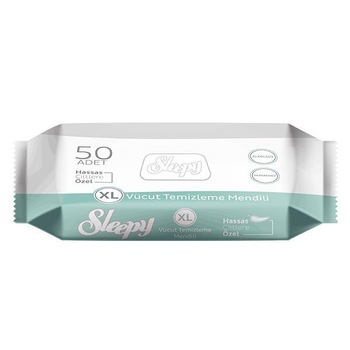 Servetele umede copii SLEEPY SENSITIVE XL 50 buc Servetele umede copii SLEEPY SENSITIVE XL 50 buc