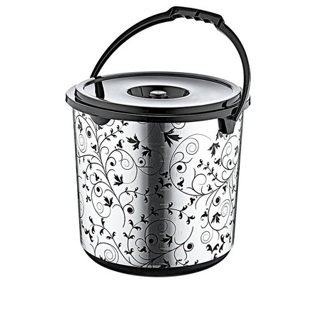 Galeata Apa Cu Capac 19 6 L Model Metalic Emag Ro