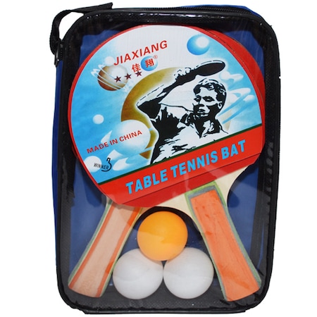 Set Palete ping-pong cu mingi in husa , Robentoys