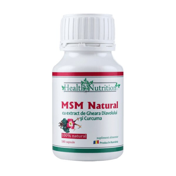 MSM CAPSULE 100% naturale, 180 capsule