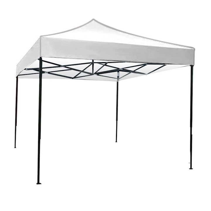 Cort Pavilion Flippy® Gradina 300 x 300 cm, Alb