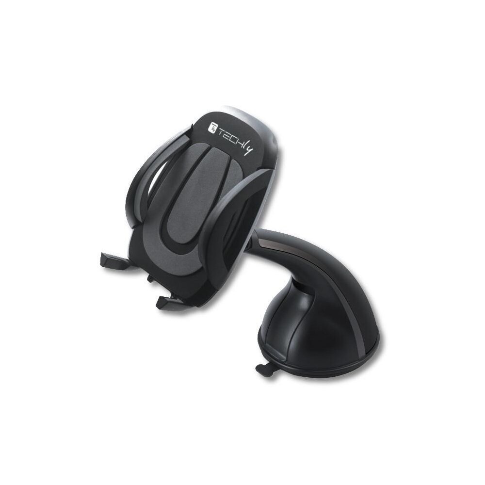 Suport auto pentru telefon Techly, negru