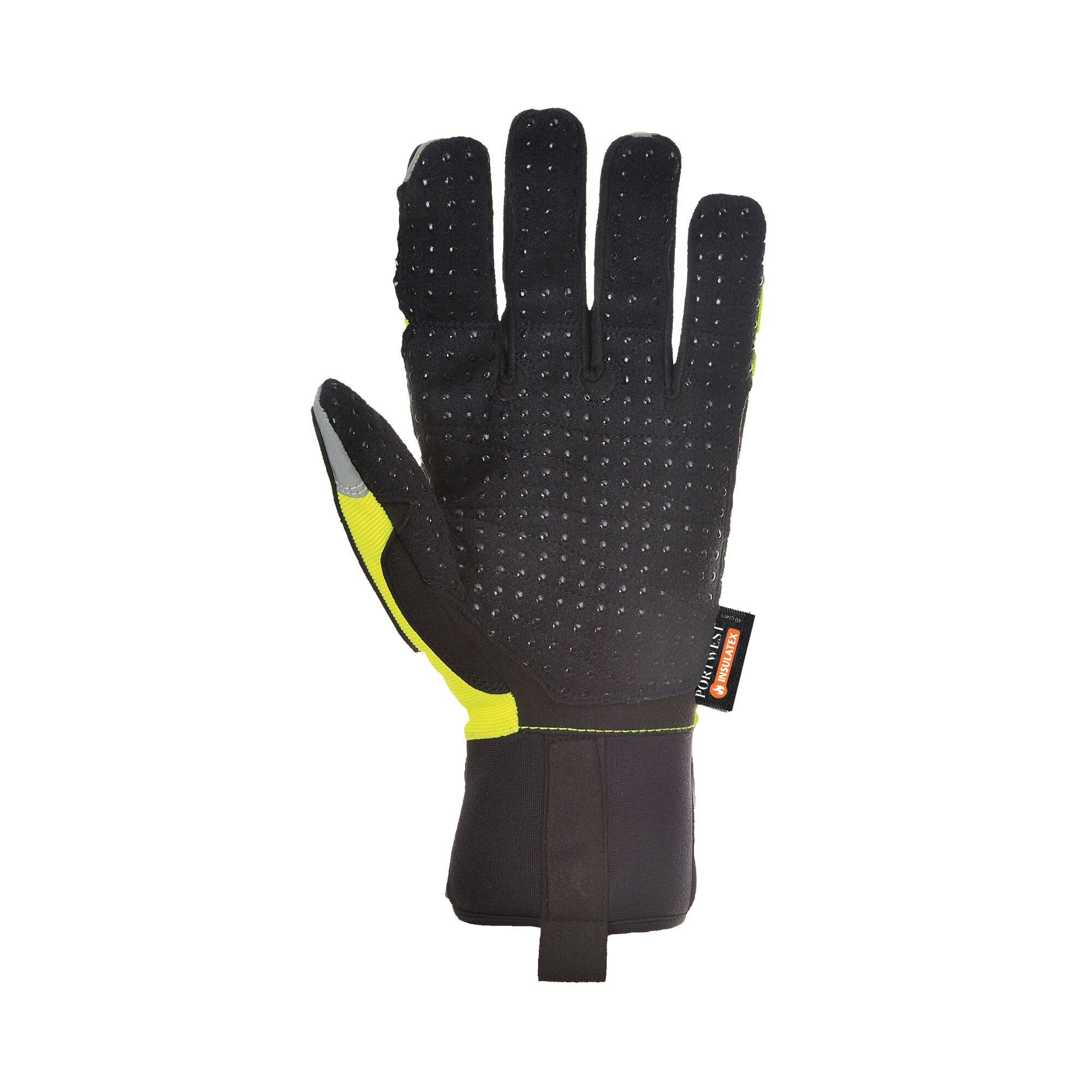 Manusi anti-vibratii, Portwest, Negru, XL
