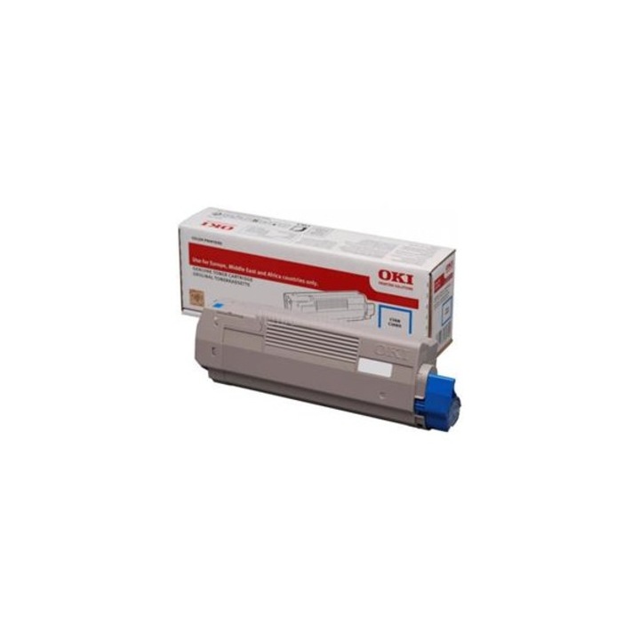 Oki 46490607 Cyan toner, 109134, Toner