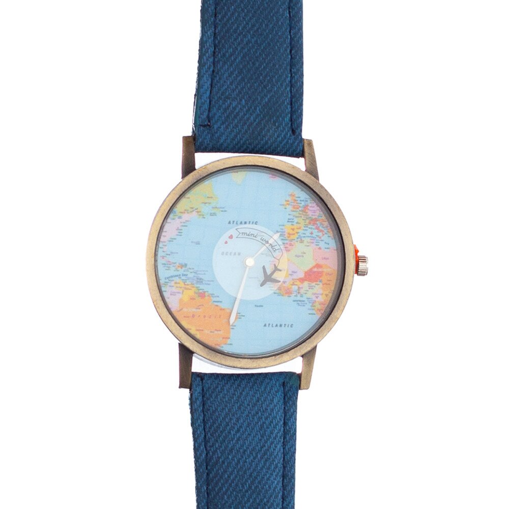 Ceas de dama Venti World Blue