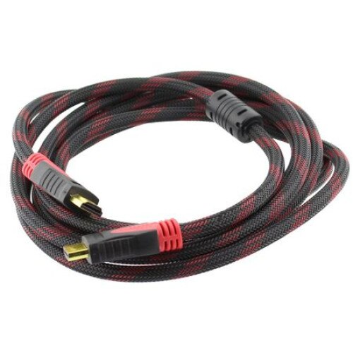 Cablu hdmi t/t, cu bobina antiparaziti, 5m