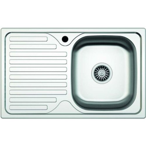 Chiuveta pentru blat , cuva dreapta , Z-INOX ,43.5x76 cm