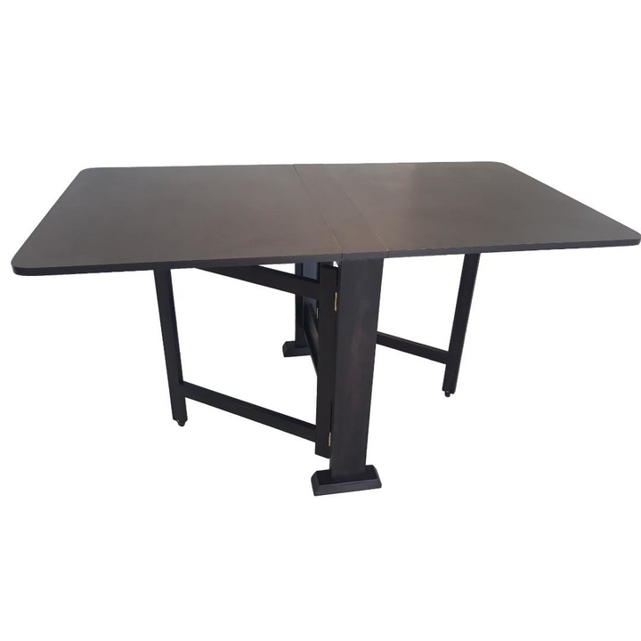 Masa plianta,Wenghe, 80x146x76 cm