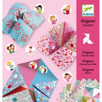 Joc creativ origami, joc de initiere, Djeco Joc creativ origami, joc de initiere, Djeco