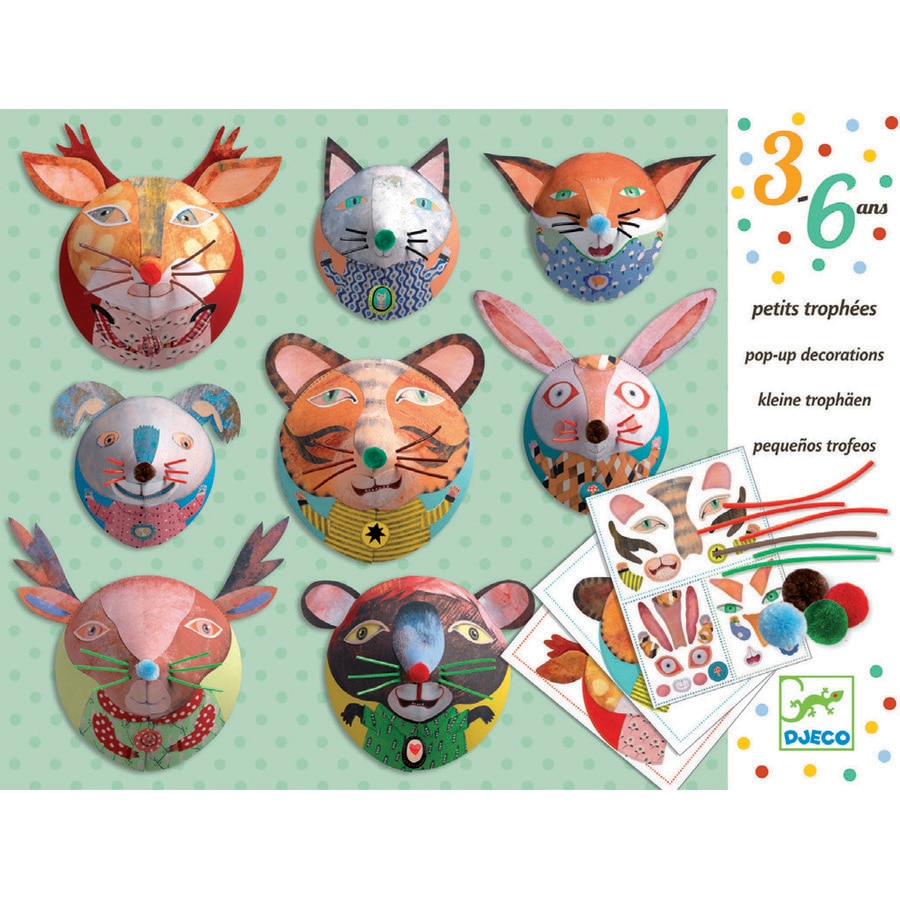 Joc creativ, creeaza galeria cu portrete, Djeco636