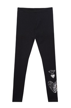 DESIGUAL, Colanti cu aplicatie din paiete Frutipan, Negru, 116-128 CM DESIGUAL, Colanti cu aplicatie din paiete Frutipan, Negru, 116-128 CM